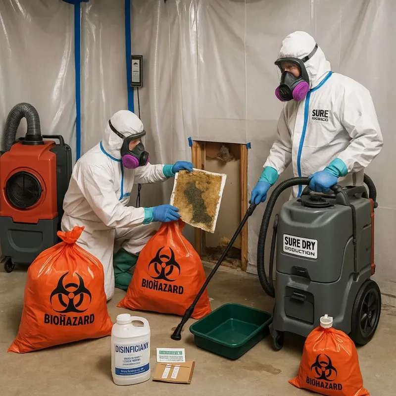 Contaminated Water Handling Protocols process in John Day, OR