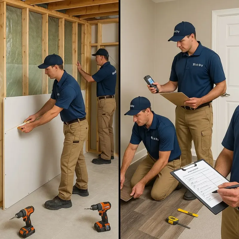 Repairs and Reconstruction process in John Day, OR